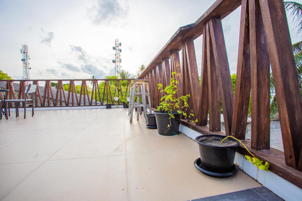 Balkón nebo terasa v ubytování Violet Inn Hotel