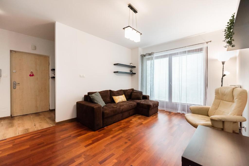 Posedenie v ubytovaní Malborska Lovely Apartment