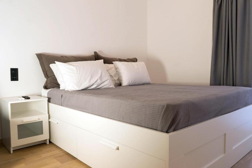 Posteľ alebo postele v izbe v ubytovaní Room B8