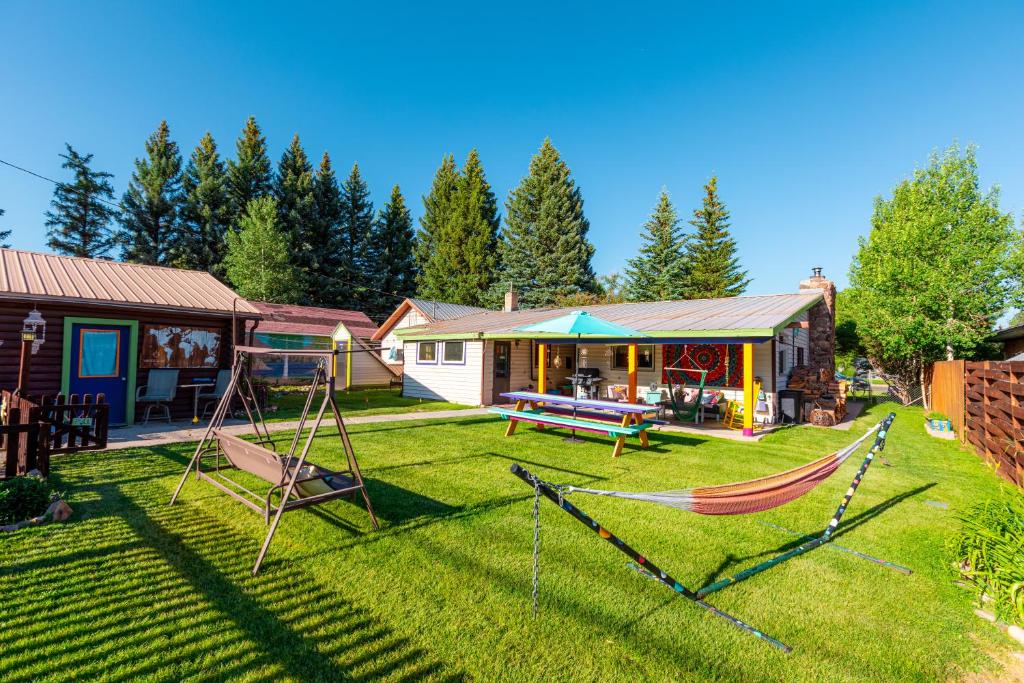 Zahrada ubytování The Wanderlust Hostel