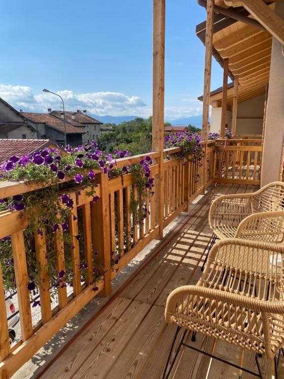 Balcone o terrazza di Corte Varola B&B Zia Marisa