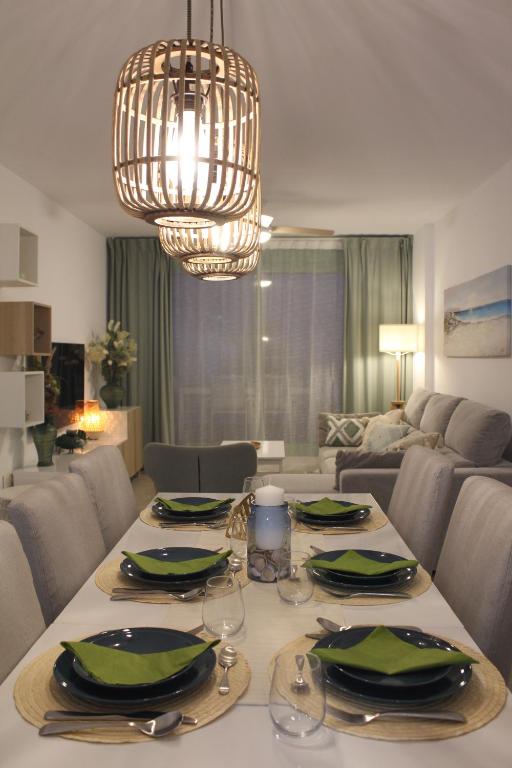 Posezení v ubytování Apartamento El Sueño Mojácar 1ª Línea de playa