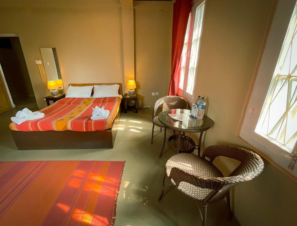 Letto o letti in una camera di New Hotel Castle
