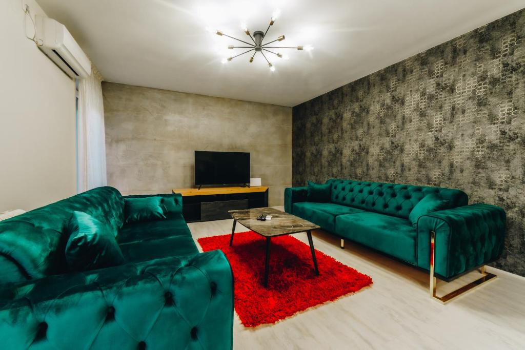 Posezení v ubytování Garni Hotel Radović