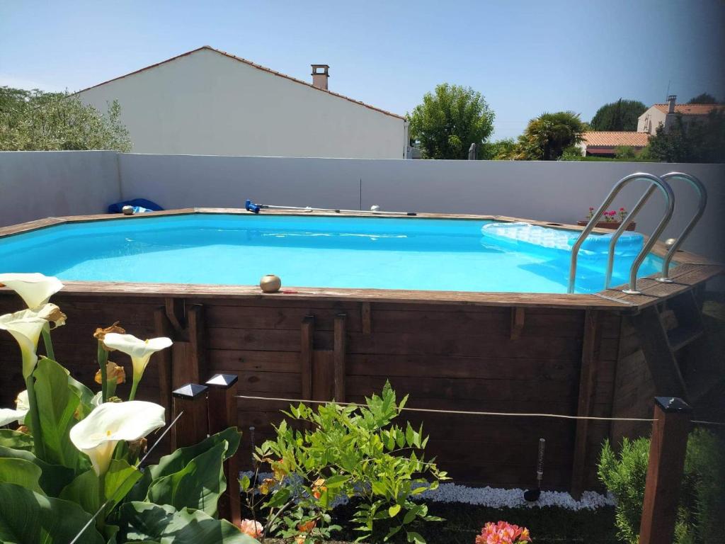 Bazén v ubytování Chambre chez l'habitant nebo v jeho okolí