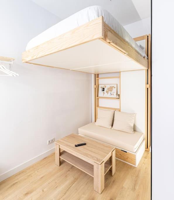 Posezení v ubytování Coqueto apartamento cerca Bravo Murillo WIFI