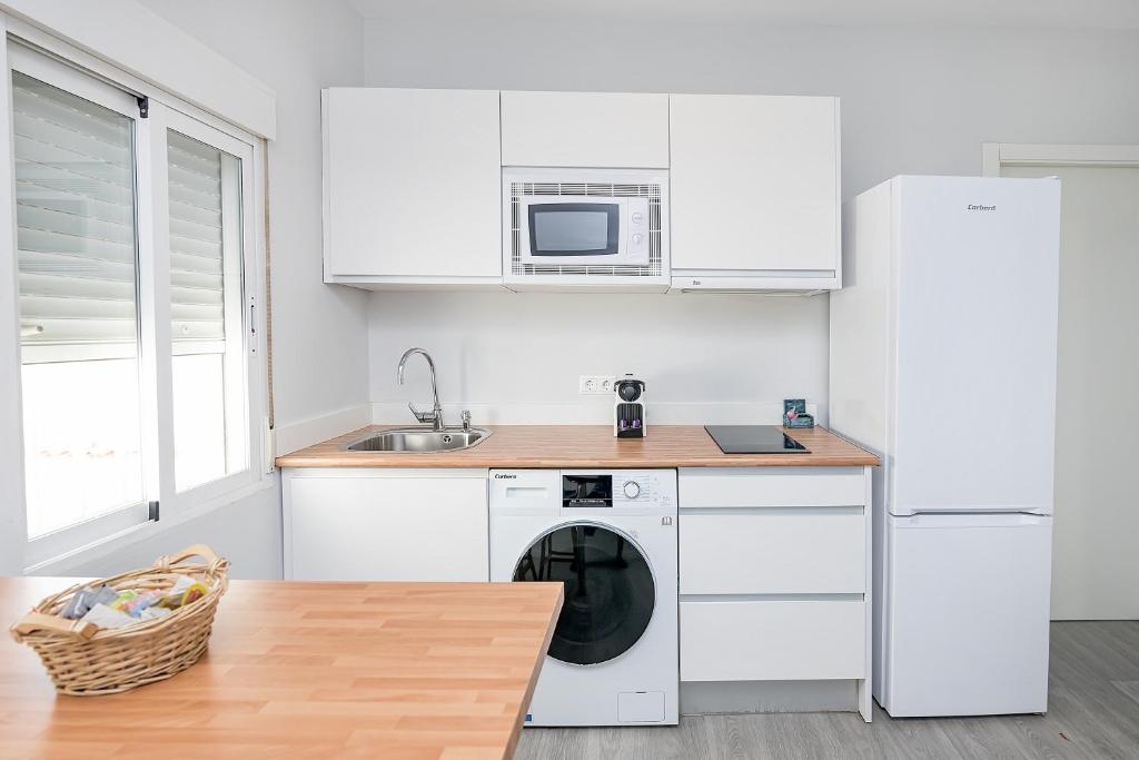 Kuchyňa alebo kuchynka v ubytovaní Apartamento San Pedro en casco histórico