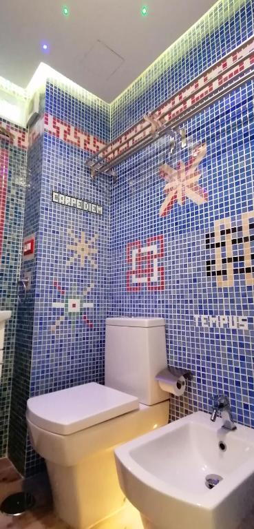 Kúpeľňa v ubytovaní Apartamento Glamour near Yumbo Center