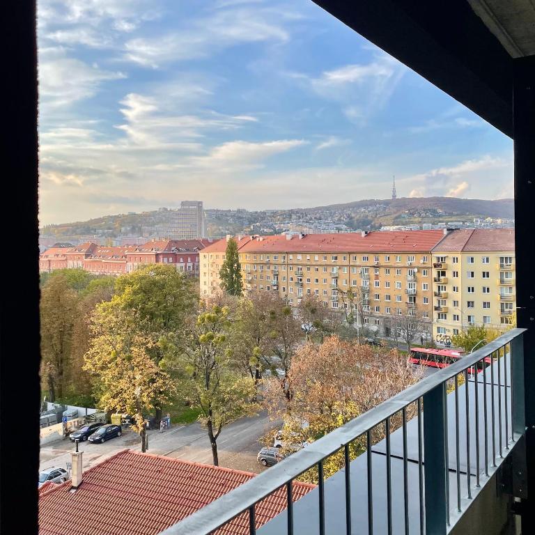 Výhľad na hory alebo výhľad na hory priamo z apartmánu