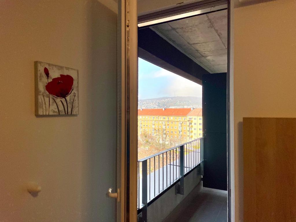 Balkón alebo terasa v ubytovaní Great