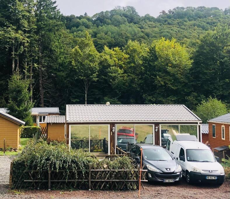 Przyroda w pobliżu tego domu w stylu alpejskim