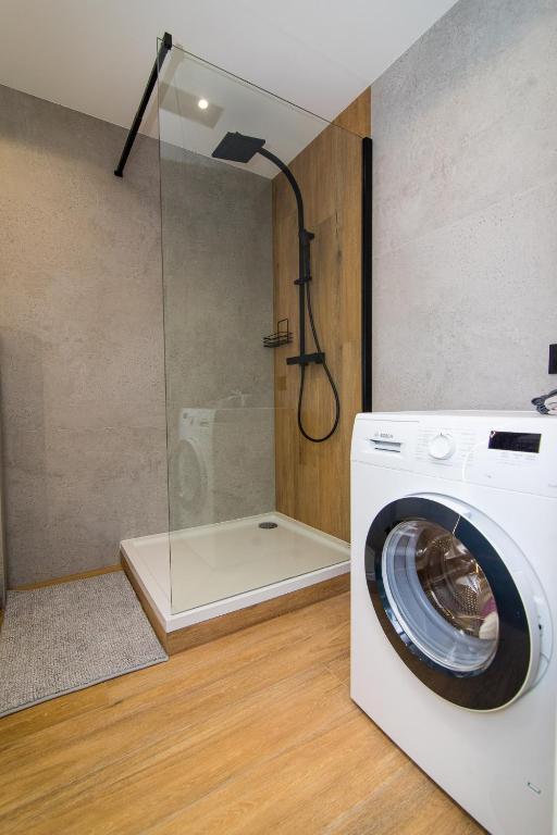 Kúpeľňa v ubytovaní Apartament KOPERNIK w centrum
