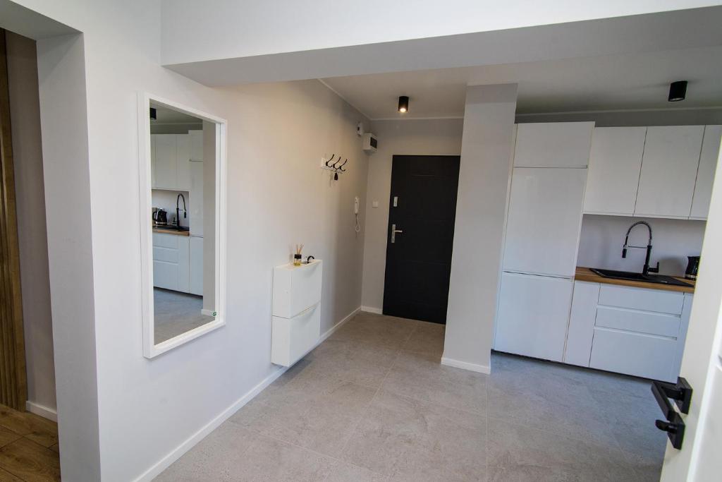 Kuchyňa alebo kuchynka v ubytovaní Apartament KOPERNIK w centrum