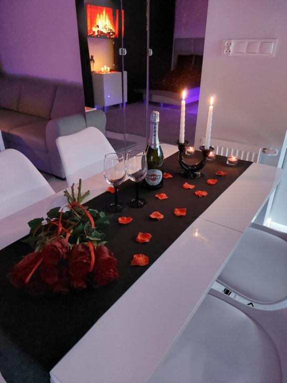 Fotografie z fotogalerie ubytování MP Apartament Białystok Jacuzzi v destinaci Białystok