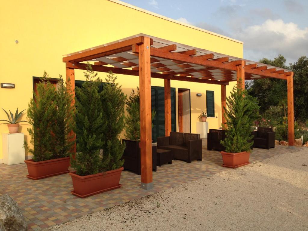 Zahrada ubytování Agriturismo Mele