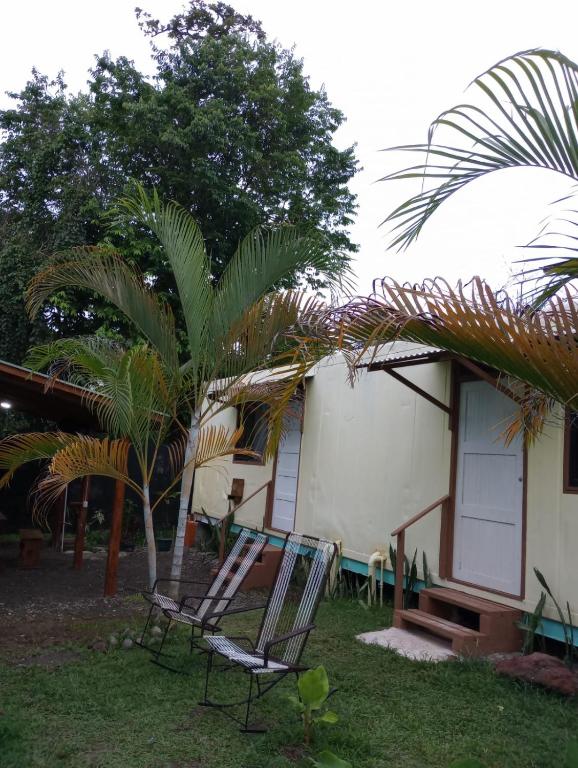 Zahrada ubytování Container House Cahuita