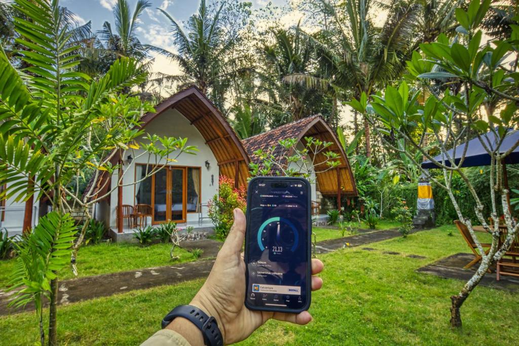 Zahrada ubytování Maharga Bungalows