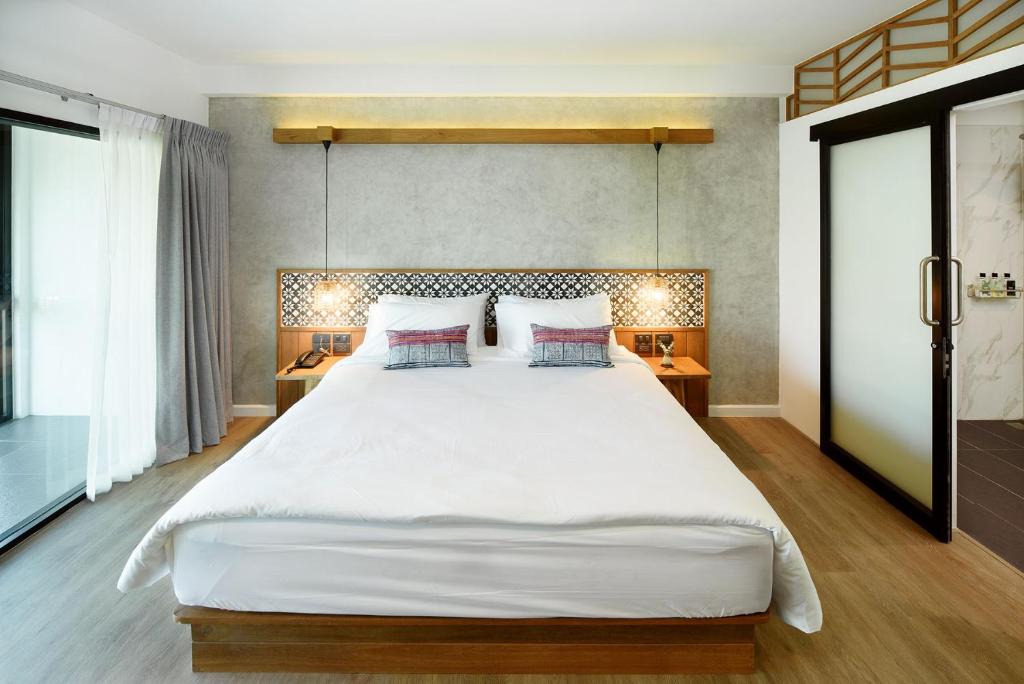 Postel nebo postele na pokoji v ubytování Himku Hotel - adult only