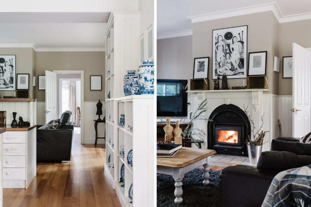 Un lugar para sentarse en The Garden House Daylesford