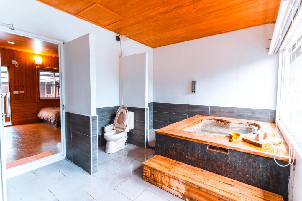 Posezení v ubytování CDR Hotspring Resort