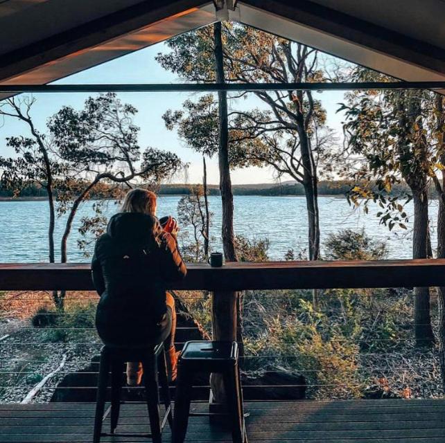Příroda nedaleko luxury tent
