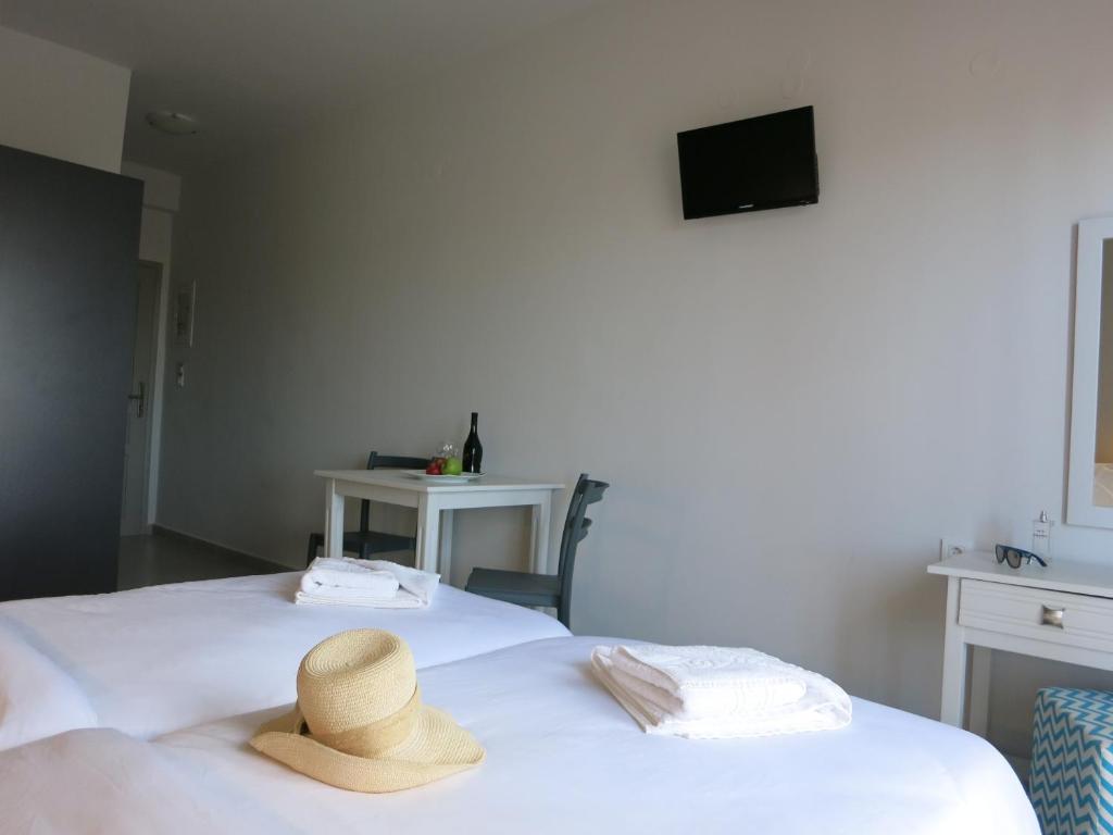 Postel nebo postele na pokoji v ubytování Amaryllis