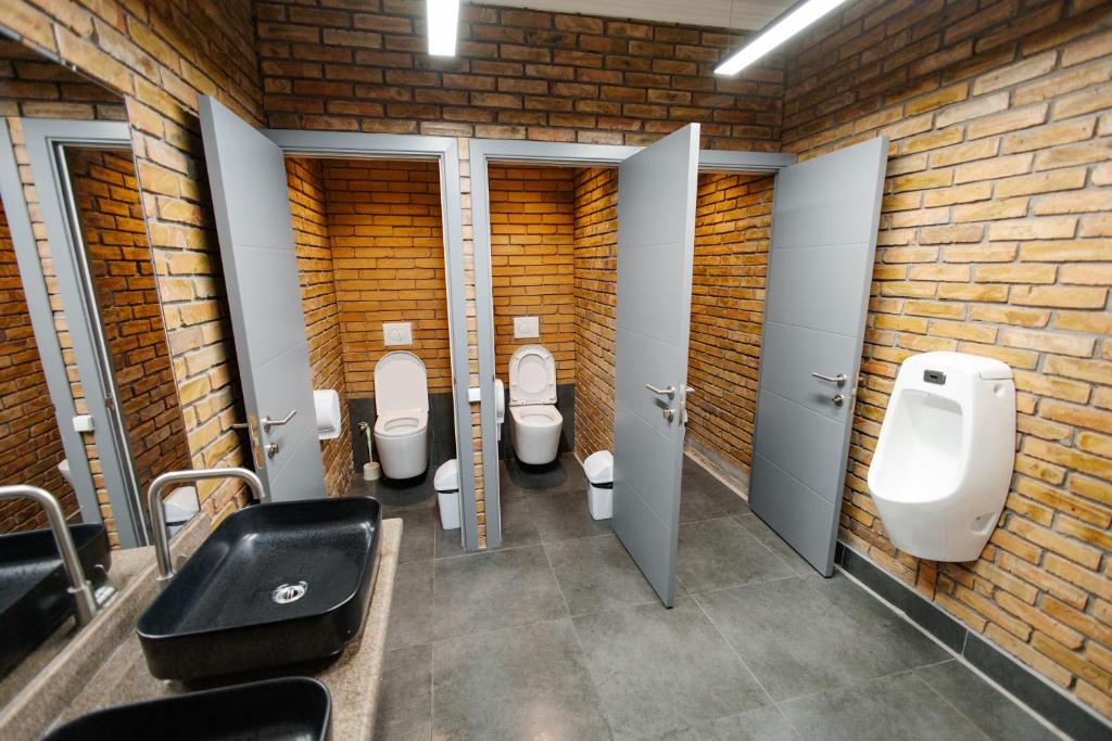 Koupelna v ubytování 281 Hostel
