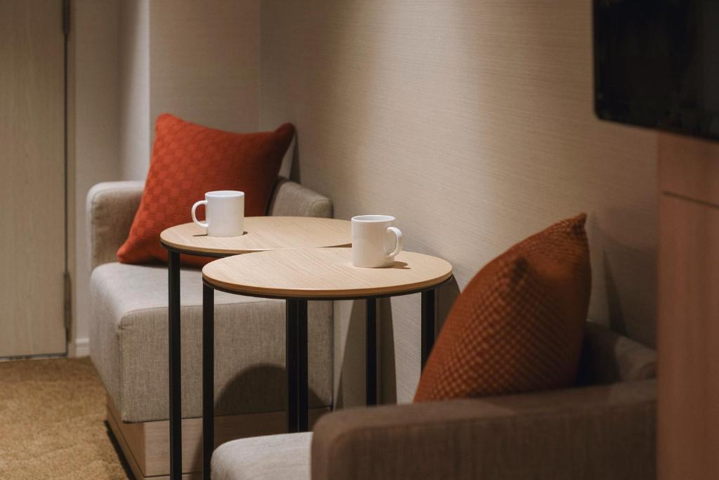 Posezení v ubytování Hotel JAL City Haneda Tokyo West Wing