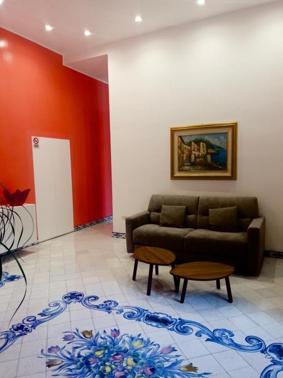 Posezení v ubytování Hotel Ausonia