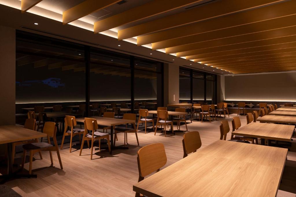 Restaurace v ubytování Minakami Onsen Aratashi Minakami