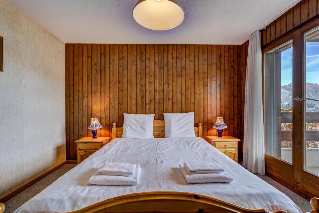 Postel nebo postele na pokoji v ubytování Appartement Valena 5