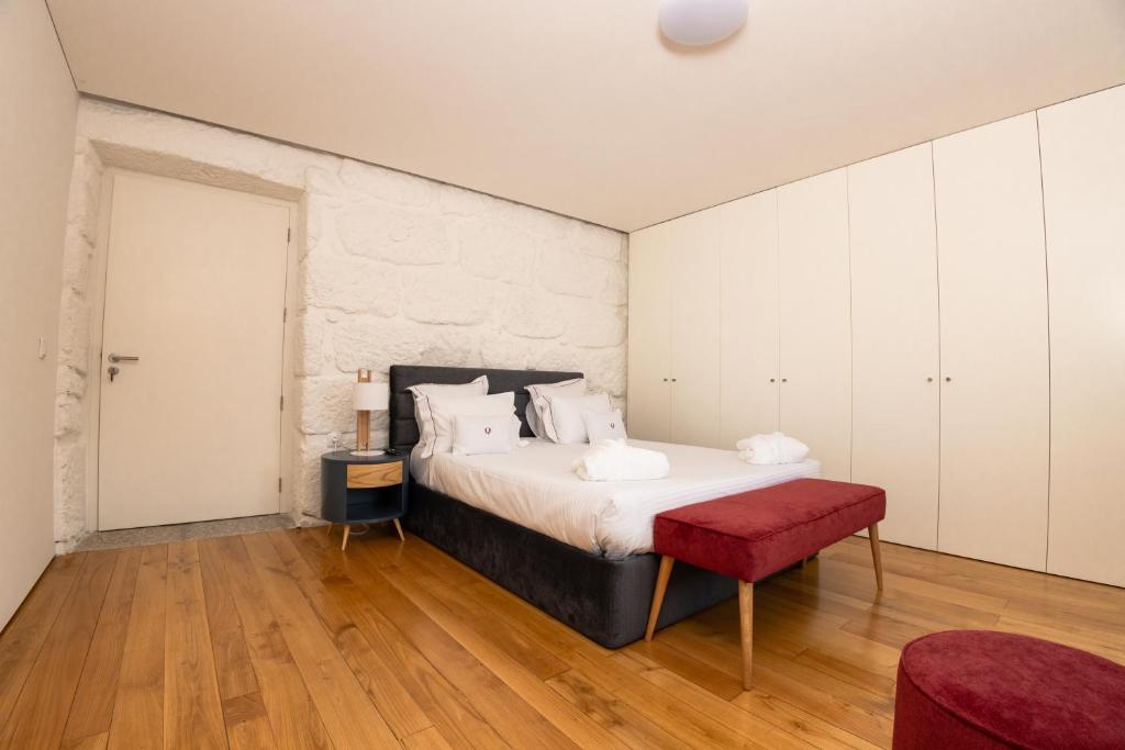 Postel nebo postele na pokoji v ubytování Quinta da Corredoura, Hotel Rural
