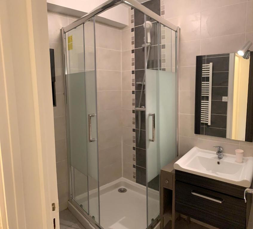 Kúpeľňa v ubytovaní Les appartements d’Edgar