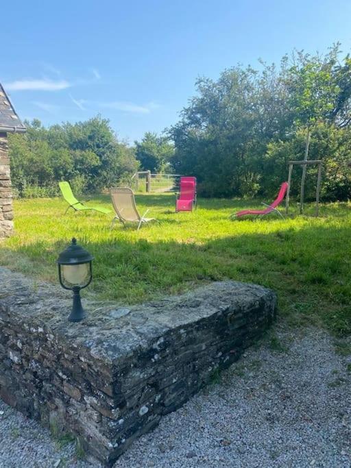 Vonkajšia záhrada v ubytovaní Gîte Les Aubins - Bord de Mer - Cotentin