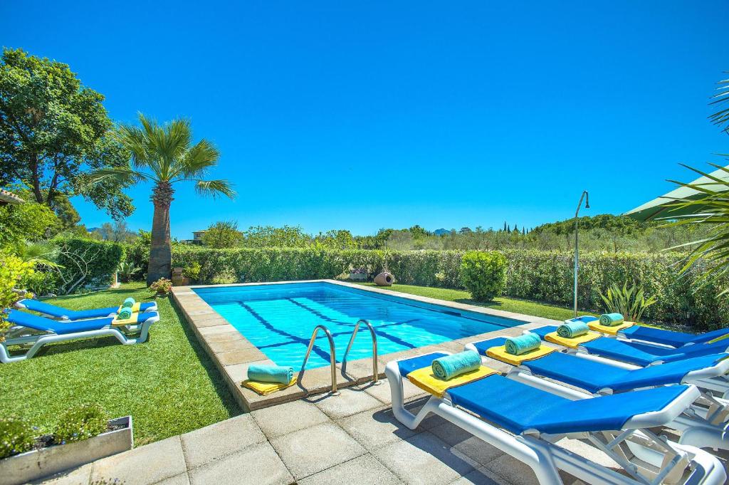 Bazén v ubytování Pollensa - 40788 Mallorca nebo v jeho okolí