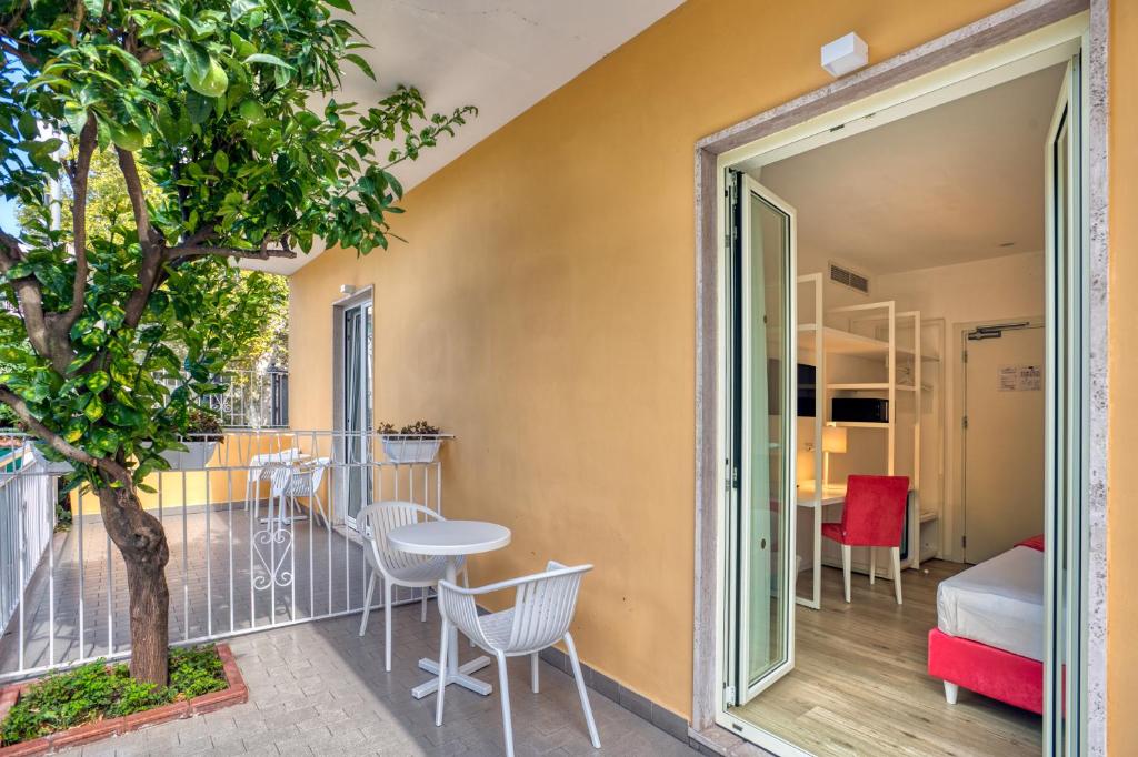 Balkón nebo terasa v ubytování Hotel Isabella Sorrento