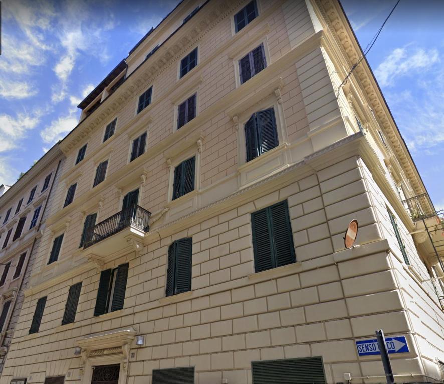 The building in which a vendégházakat is located