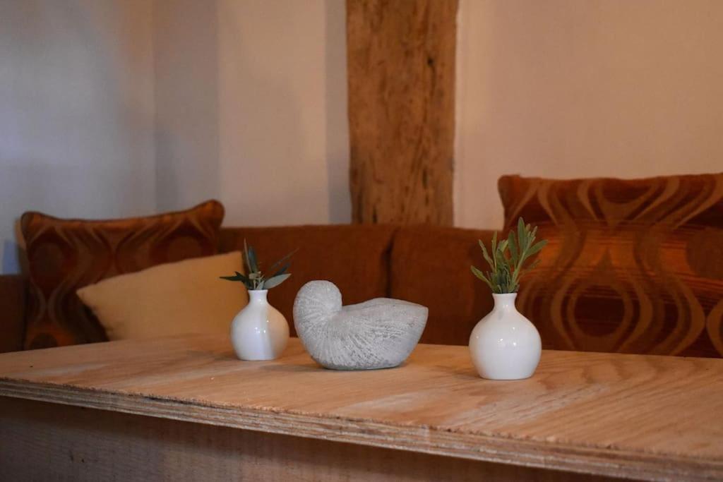 Posezení v ubytování Lithos House