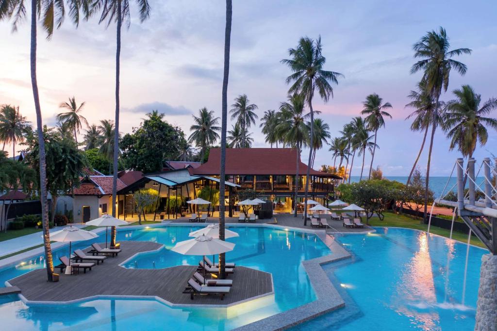 Bazén v ubytování Wyndham Hua Hin Pranburi Resort & Villas nebo v jeho okolí
