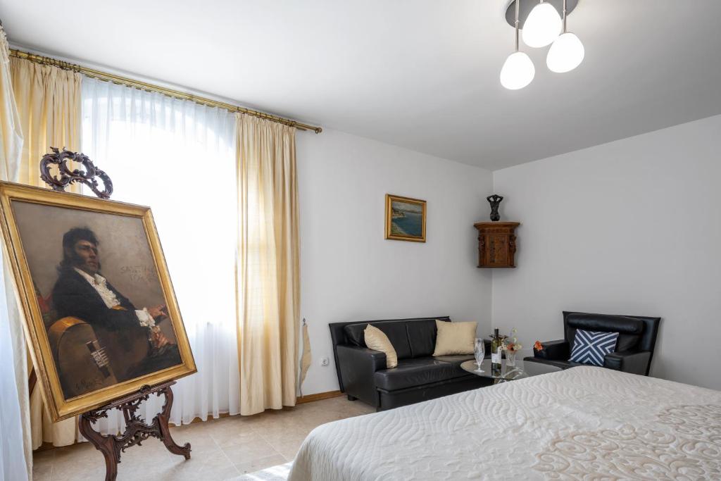 Posteľ alebo postele v izbe v ubytovaní Apartment Sinjorina Leticia