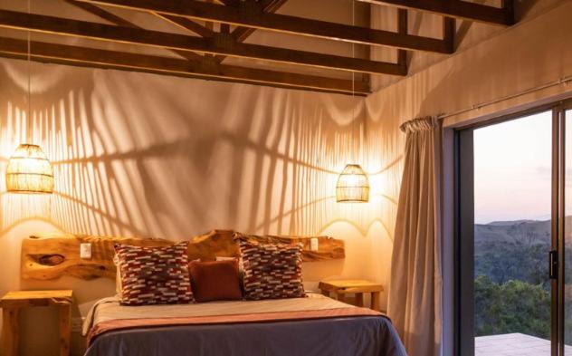 Postelja oz. postelje v sobi nastanitve Pabala Private Nature Reserve