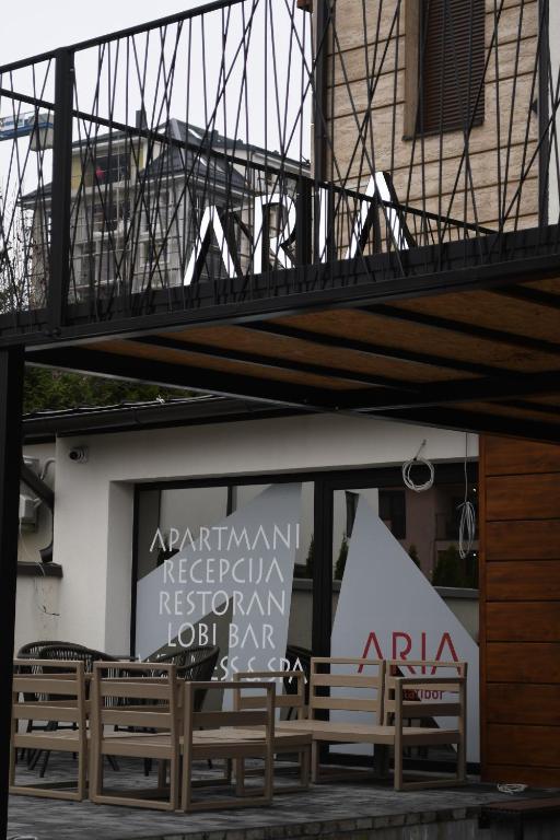 Hoone, kus korterhotell asub
