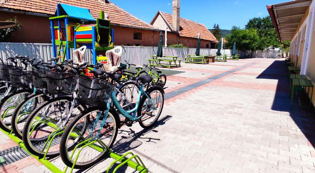 Rowery dostępne w obiekcie Gyepszél Panzió Tokaj lub w pobliżu