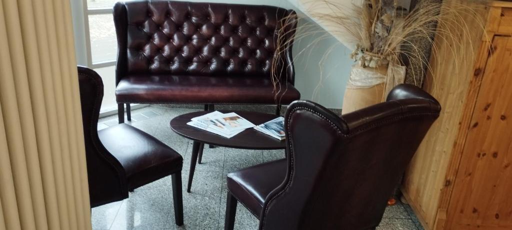 Posezení v ubytování Hotel am Theater