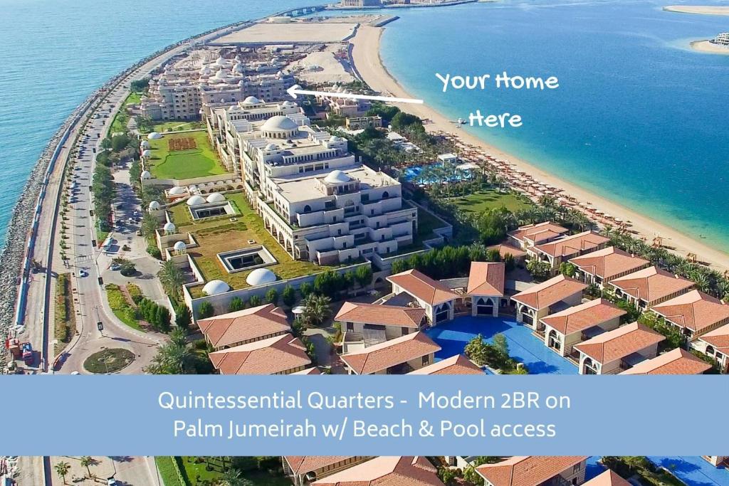 Modern 2BR on Palm Jumeirah w/ Beach & Pool access