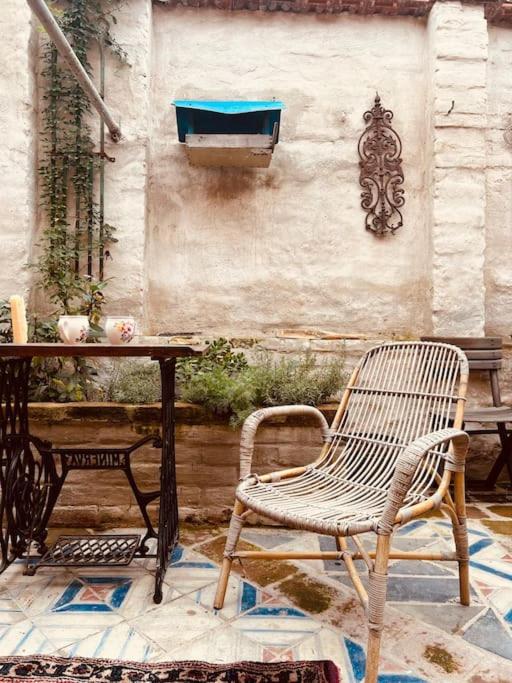 Patio nebo venkovní prostory v ubytování Apartmány Za branou