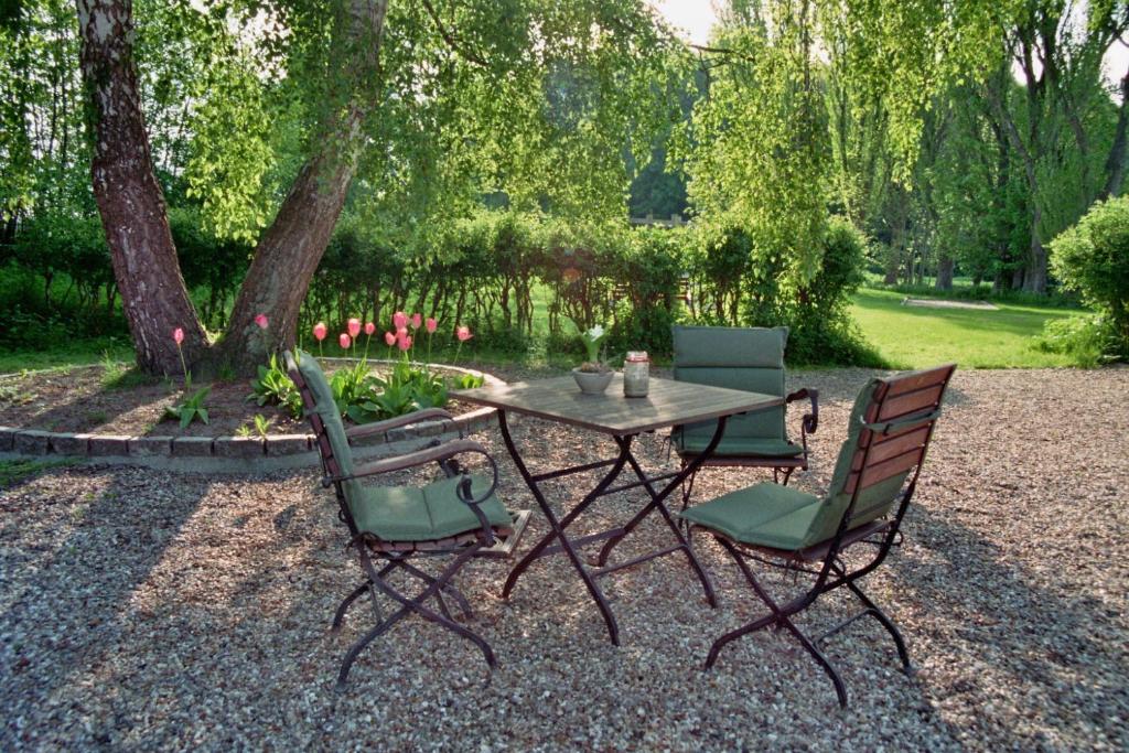 Zahrada ubytování Hotel Alte Landschule