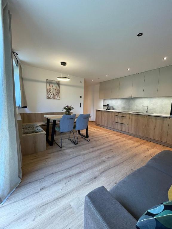 Kuchyň nebo kuchyňský kout v ubytování Apartment Aliprandi