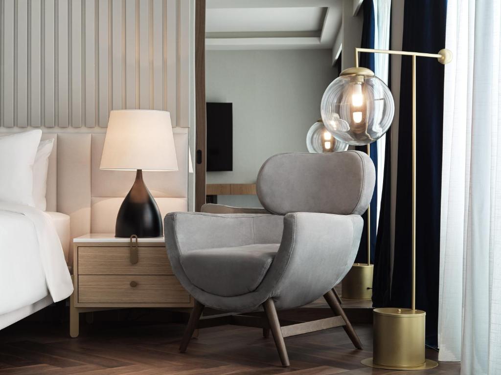 Χώρος καθιστικού στο Grand Hyatt Athens