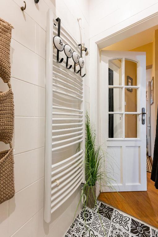 Kúpeľňa v ubytovaní Old Town Vintage Apartment Sturova